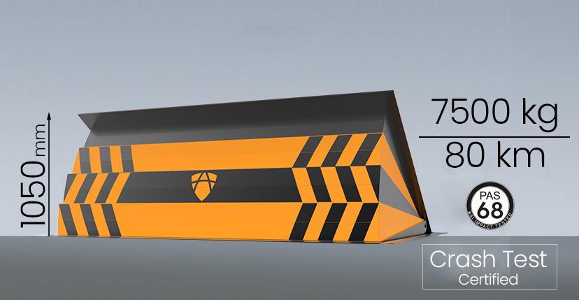 Yüksek Güvenlikli Teleskopik Road Blocker RB-ATTRB-105
