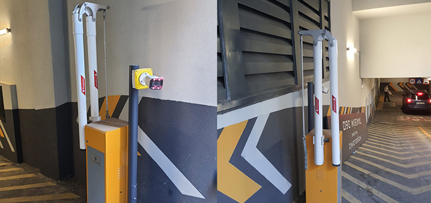 Kırılan Kollu Bariyer 180°