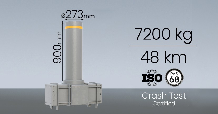 Counter Terror Fixed Bollard 