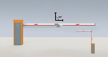 Refractive Arm Barrier 90° &nbsp;&nbsp;&nbsp;&nbsp;ARM-216K