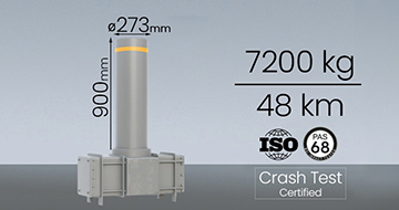 Counter Terror Fixed Bollard 