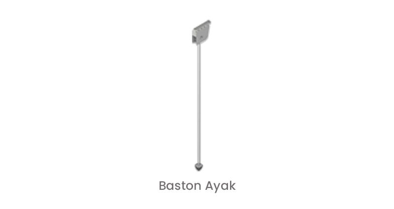 Kollu Bariyer Destek Ayakları