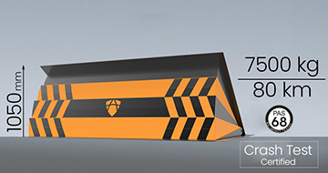 Yüksek Güvenlikli Teleskopik Road Blocker