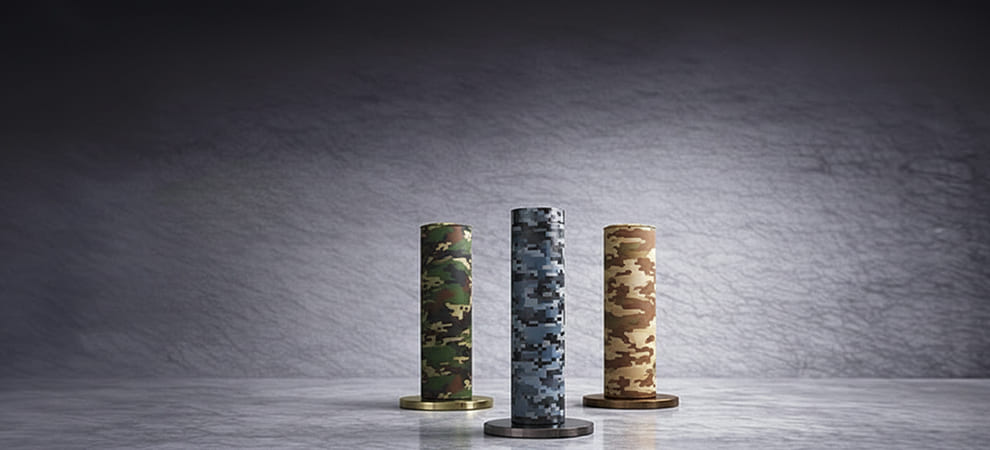 Desenli Bariyer Kamuflaj Serisi