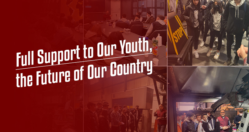 Full Support to Our Youth, the Future of Our Country!