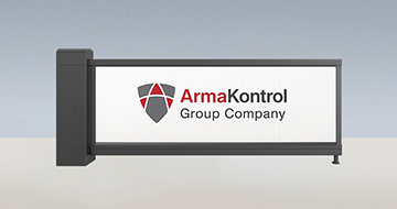 Advertising Fence Arm Barrier