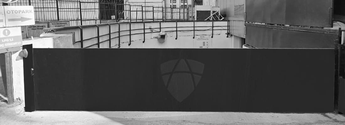 Güçlendirilmiş Sel Bariyeri